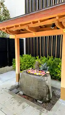 駒込妙義神社の手水舎