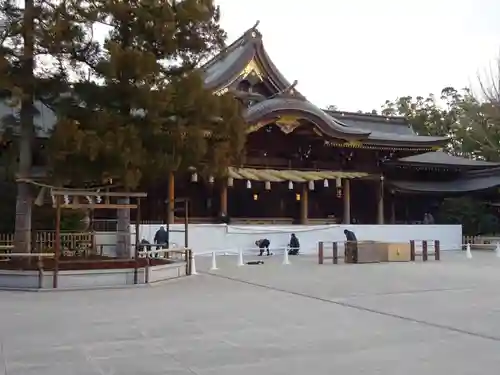 寒川神社の本殿・本堂