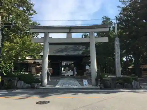 甲斐國一宮 浅間神社の鳥居