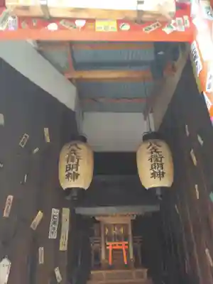 八兵衛明神の本殿・本堂