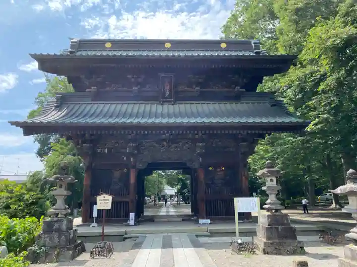 妻沼聖天山歓喜院の山門・神門
