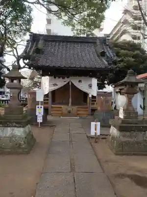 白幡神社の本殿・本堂