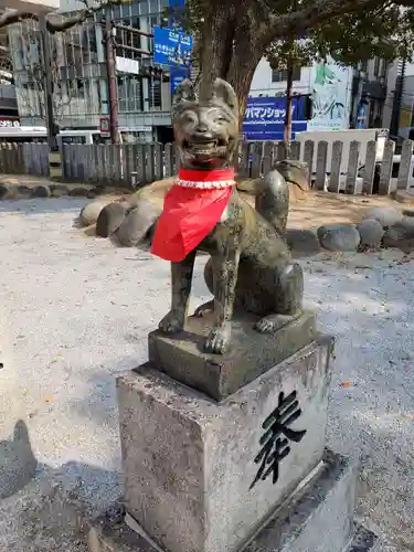 今益稲荷神社の狛犬