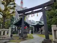 千束稲荷神社の鳥居