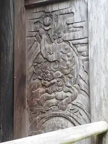 八幡神社の芸術