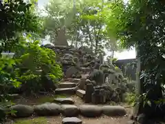 葛西神社の庭園