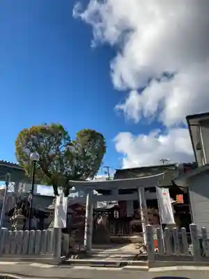 南宮宇佐八幡神社（脇浜神社）の鳥居