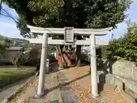 白砂子社の鳥居