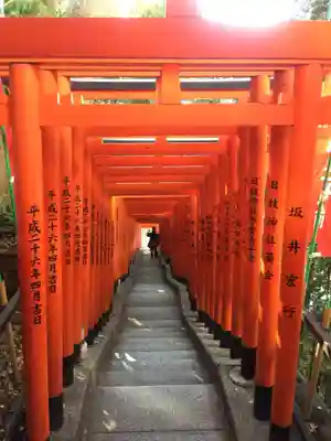 日枝神社の鳥居