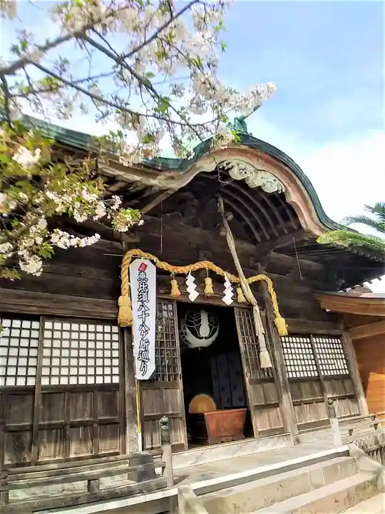 新北神社の本殿・本堂