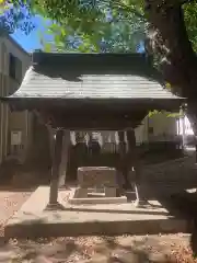 青渭神社の手水