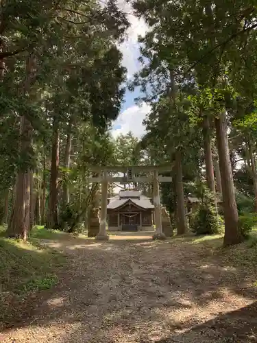 羽雄神社の鳥居