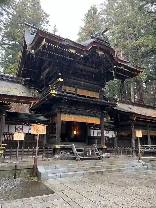 諏訪大社下社春宮の本殿・本堂