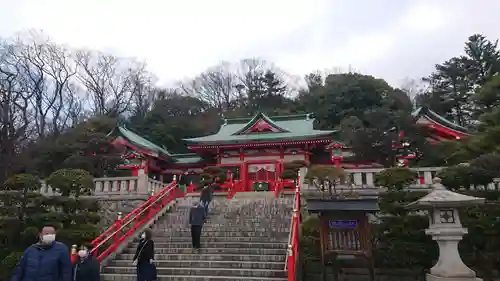 足利織姫神社の本殿