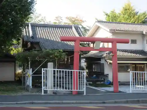 岡野神社の鳥居