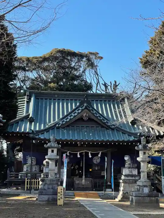 鶴峯八幡宮の本殿・本堂