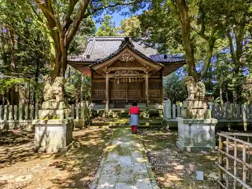 紀倍神社の本殿