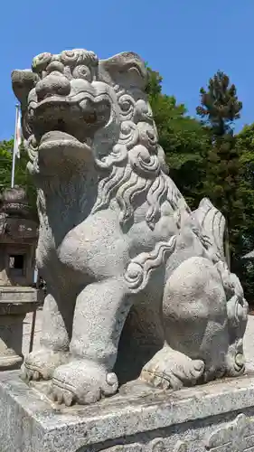 東石清水八幡神社の狛犬