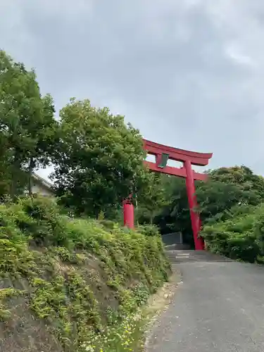 甲八幡神社の鳥居