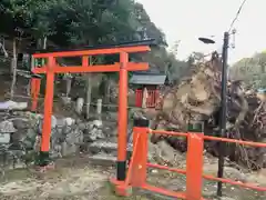 深泥池貴舩神社の鳥居