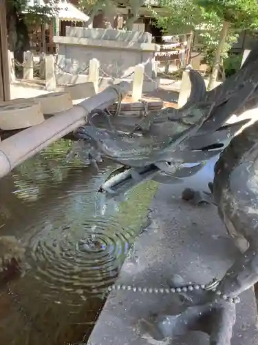 鹽竃神社の手水舎