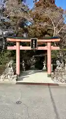 高鴨神社の鳥居