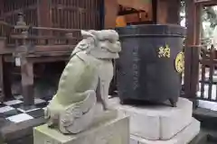 川口神社の狛犬