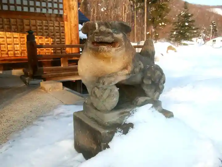 相馬妙見宮 大上川神社の狛犬