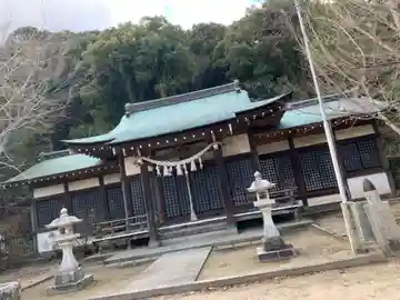 防府市護国神社の本殿・本堂
