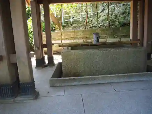 江島神社の手水舎