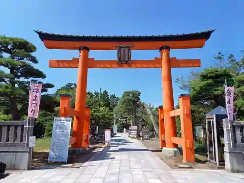 白山神社の鳥居