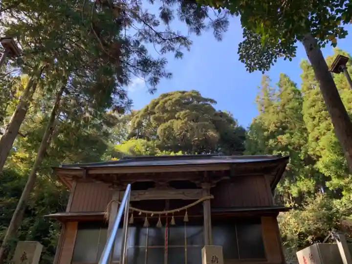 面足神社の本殿・本堂