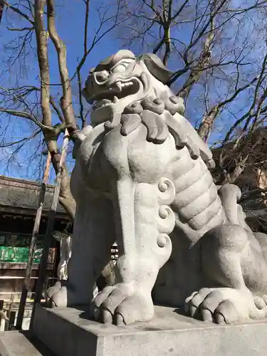 寒川神社の狛犬