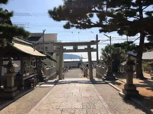 舞子六神社の鳥居