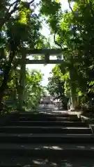 釧路一之宮 厳島神社の鳥居