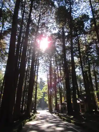 北口本宮冨士浅間神社の周辺