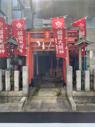 戸越伏見稲荷神社の鳥居