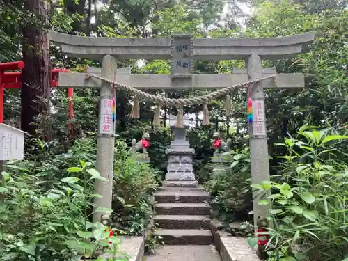 白笹稲荷神社の鳥居