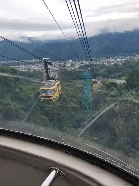 宝登山神社奥宮の景色