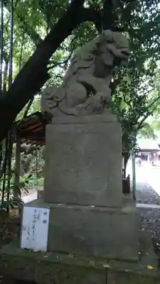 伊豆美神社の狛犬