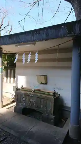 櫻田神社の手水舎
