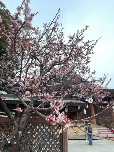 湯島天満宮の庭園