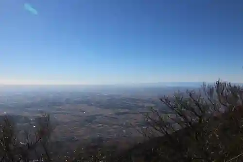 筑波山神社 女体山御本殿の景色