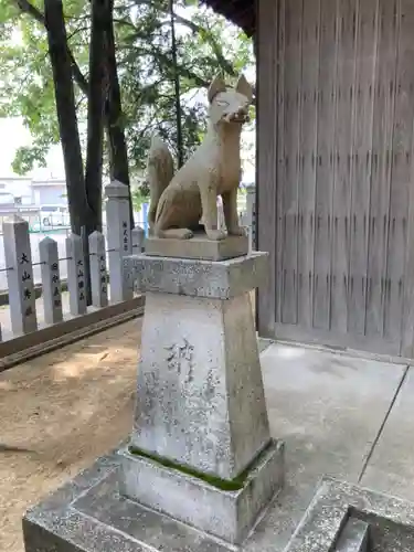 高繁大明神(稲荷)の狛犬