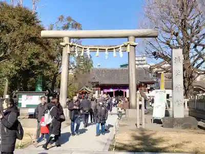 浅草神社の鳥居