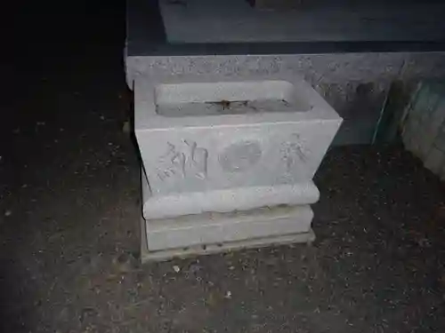 稲荷神社の手水舎