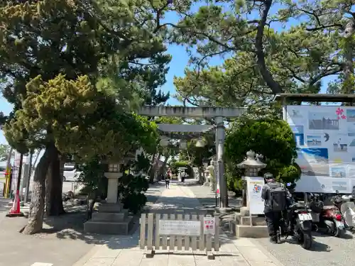 森戸大明神（森戸神社）の鳥居