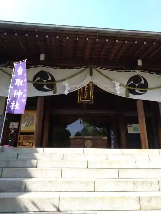 亀戸 香取神社の本殿・本堂