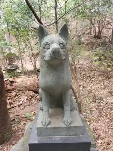 釜山神社の狛犬