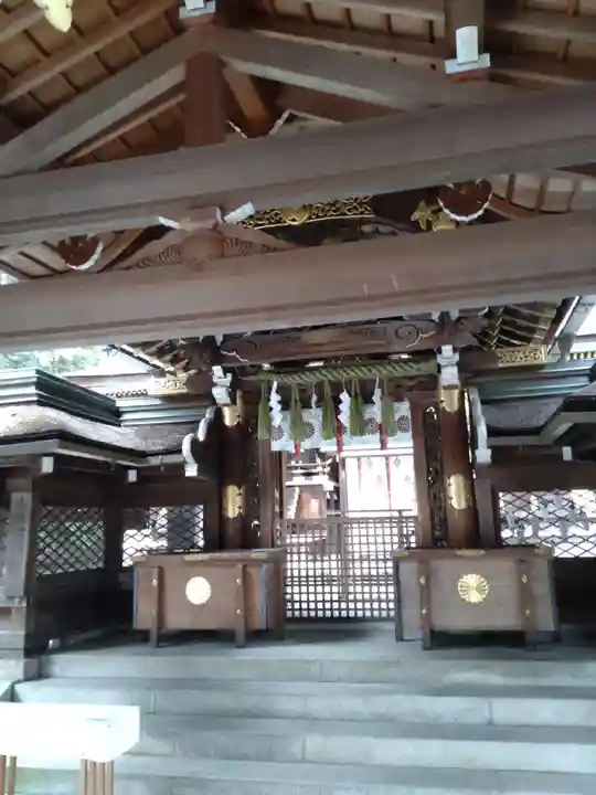 建部大社の本殿・本堂